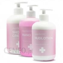 Swederm Hudlotion + Hand Soap + Shower Cream Zestaw Nawilżający Balsam Do Ciała 525ml + Mydło Do Dłoni 500ml + Krem Myjący Pod Prysznic 500ml