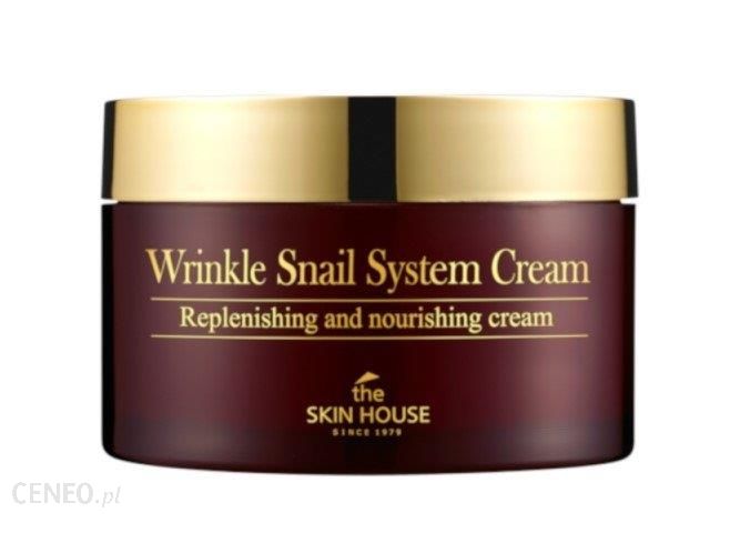 The Skin House Wrinkle Snail System Cream Przeciwzmarszczkowy Krem Do Twarzy I Dekoltu 100Ml