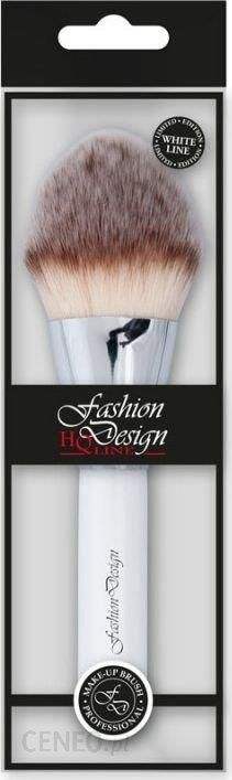 Top Choice Top Choice Fashion Design Pędzel do nakładania pudru White Line 37160 1szt