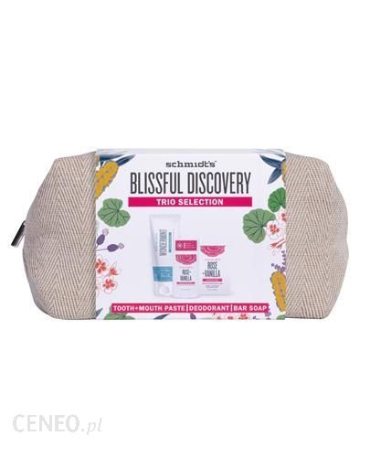 Unilever Schmidts Blissful Discovery Dezodorant 58 Ml + Pasta Do Zębów 100 Ml + Mydło 142 G