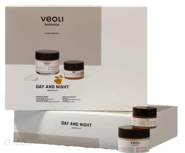 Veoli Botanica Veoli Zestaw Day And Night Essential Kit Krem Na Noc 60Ml + Balsam Pod Oczy 15Ml