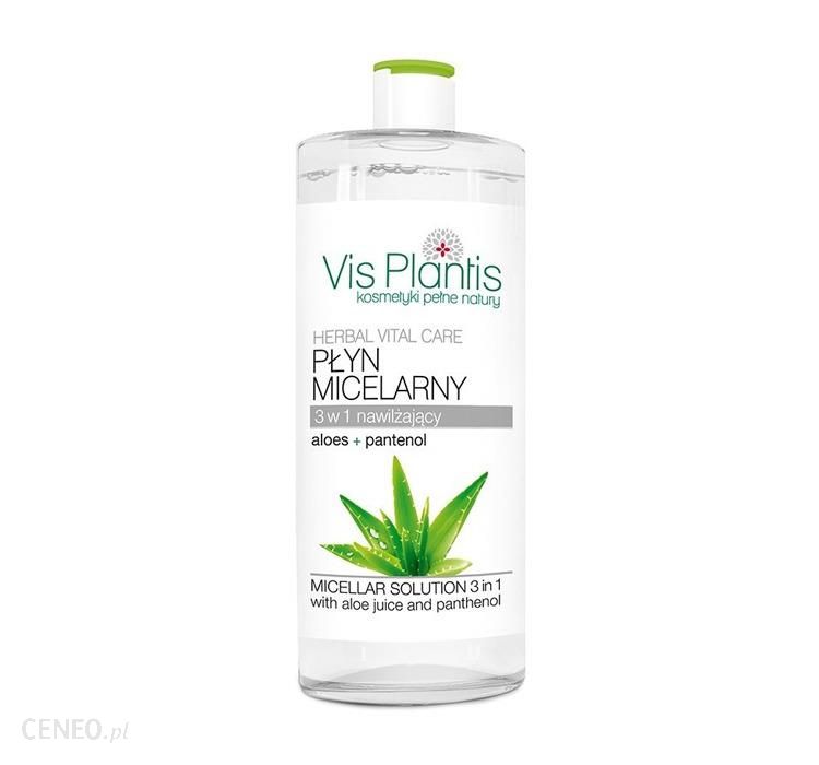 Vis Plantis Herbal Vital Care Płyn micelarny 3w1 z sokiem z aloesu i pantenolem 500ml