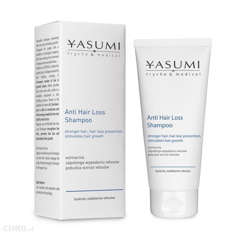 Yasumi Specjalistyczny Szampon Zapobiegający Wypadaniu Włosów Oraz Stymulujący Ich Wzrost Anti Hair Loss Shampoo 200 Ml