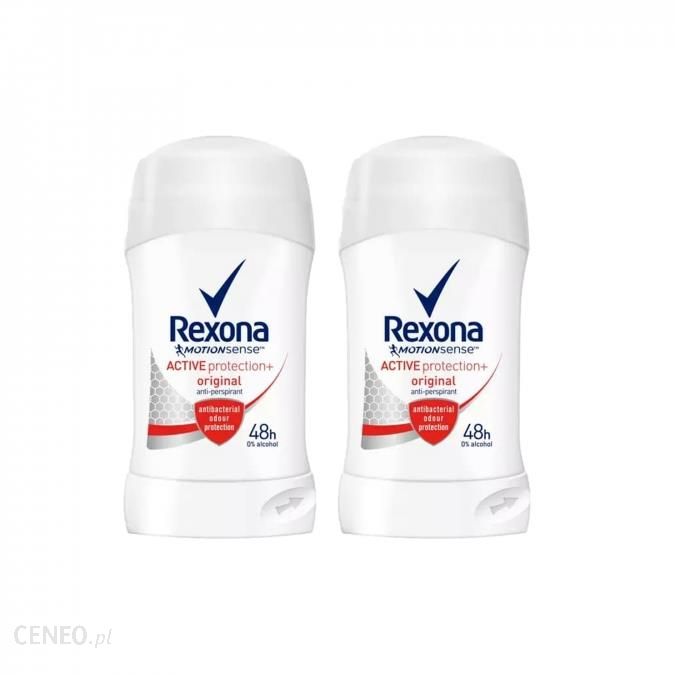 ZESTAW 2X REXONA Active Protection+ Original antyperspirant w sztyfcie dla kobiet 40 ml